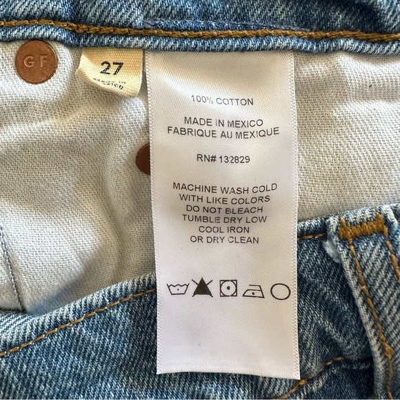 GRLFRND Charlie Low Rise Baggy Cut Off Shorts size 27 - Picture 10 of 10